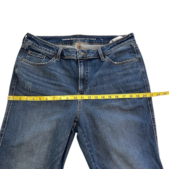 DEFINE ME DENIM STRAIGHT LEG ANKLE JEANS, 2.5R (US 14) - Picture 4 of 6